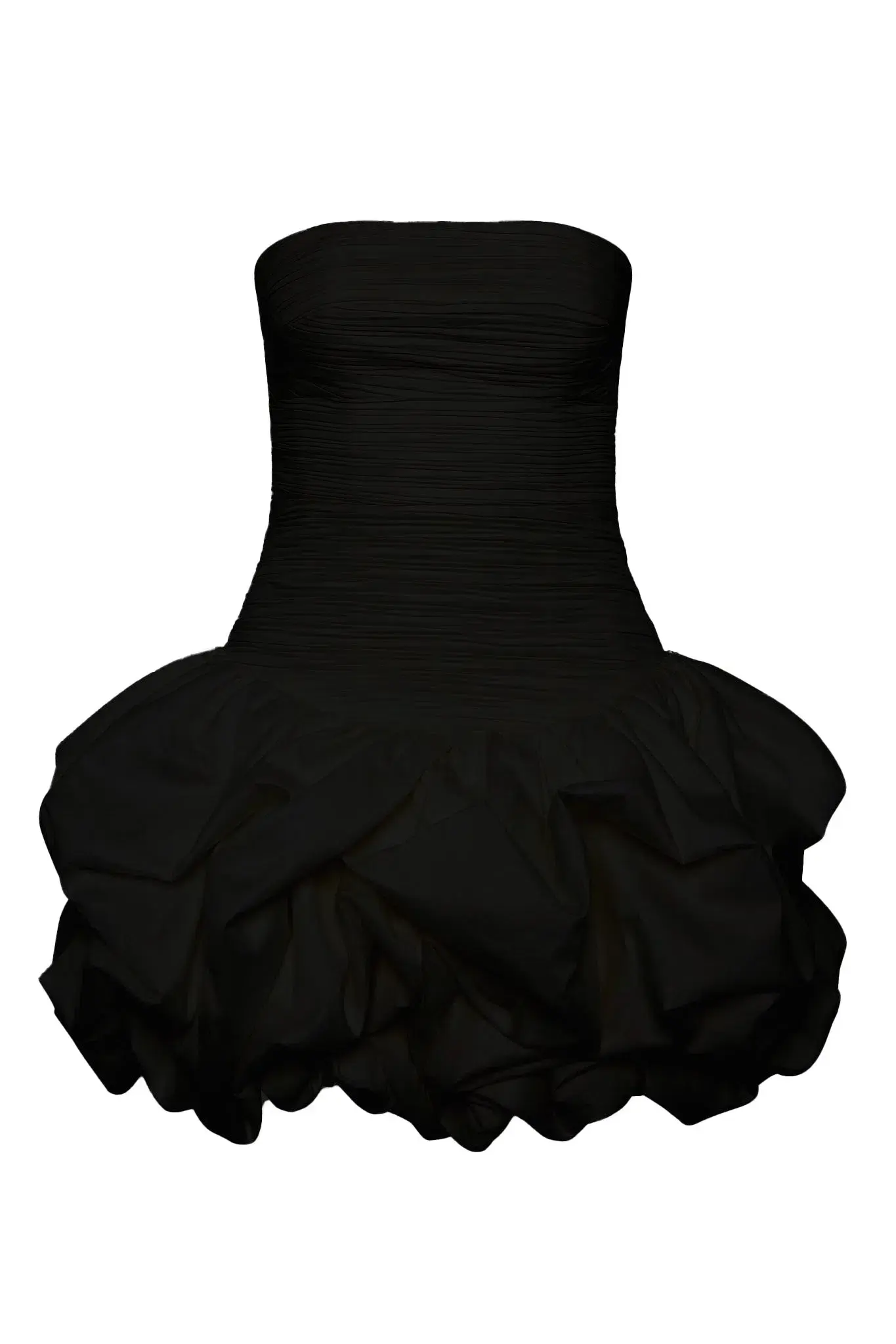 Aje Violette Bubble Hem Mini Dress in Black Size 8 - Image 6