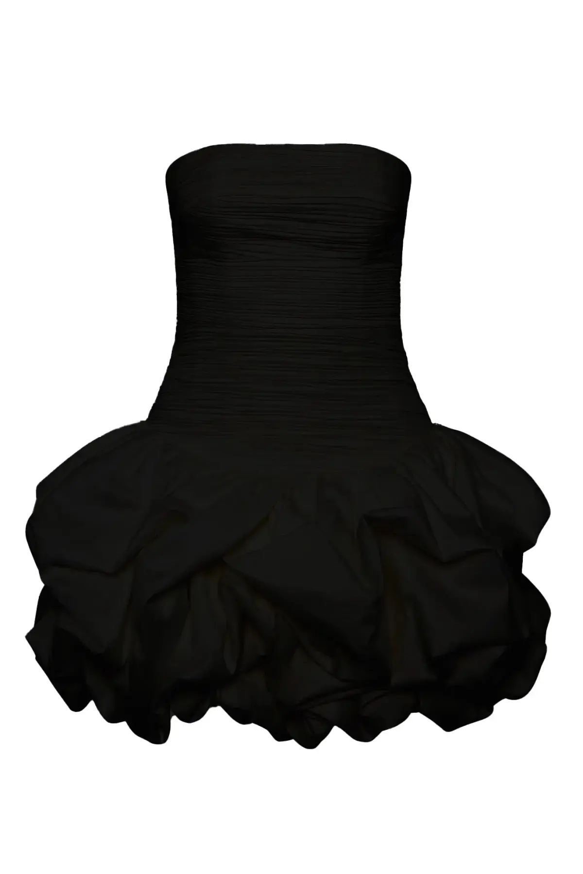 Aje Violette Bubble Hem Mini Dress in Black Size 12 - Image 6