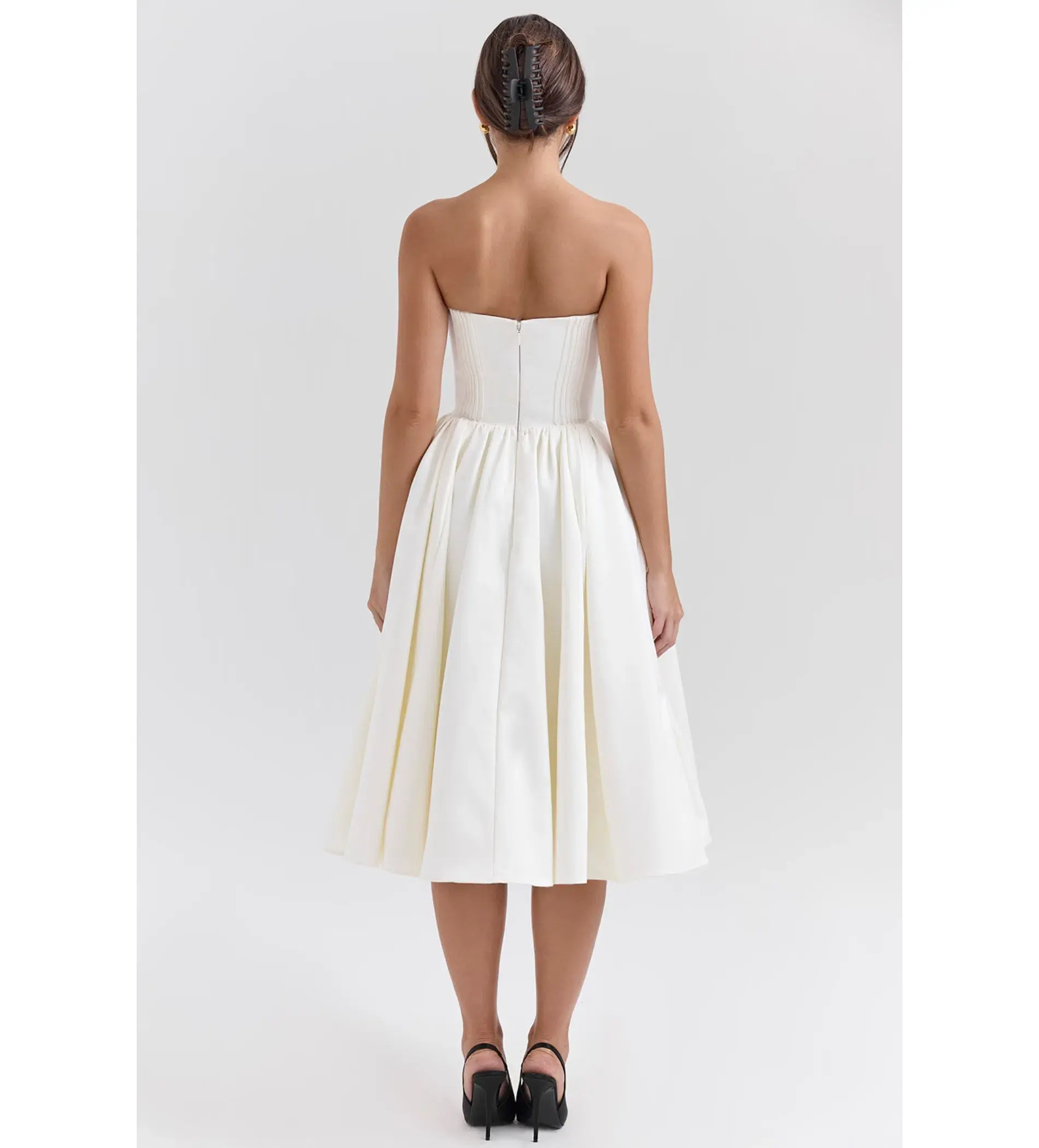 House of CB Coco dress in white  size XS/ AU 6 - Image 6