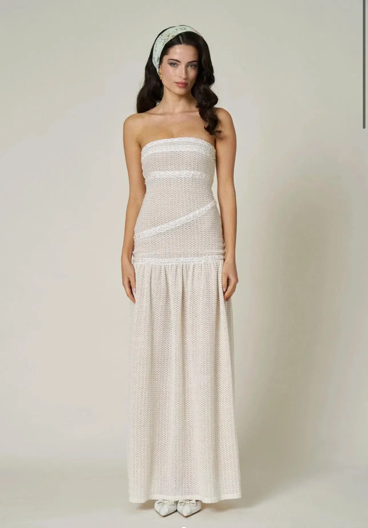 Fait Par Foutch, COLETTE DRESS, IVORY, Size 8 - Image 1