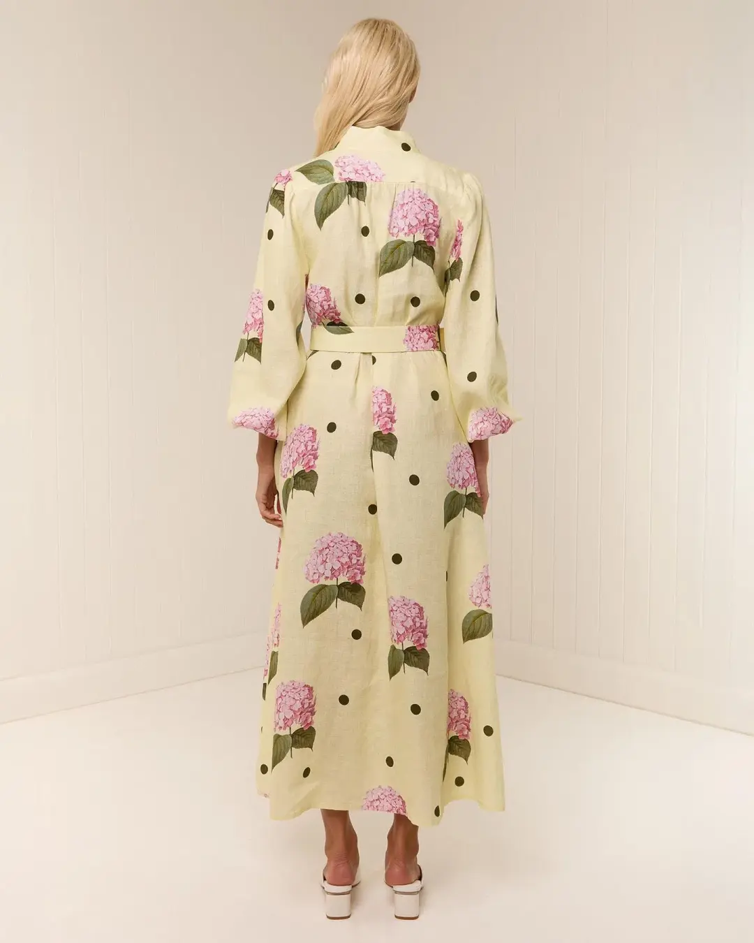 Palm Noosa Noddy Dress Portofino Polka Dot Size AU 12 for rent on The Volte - main image