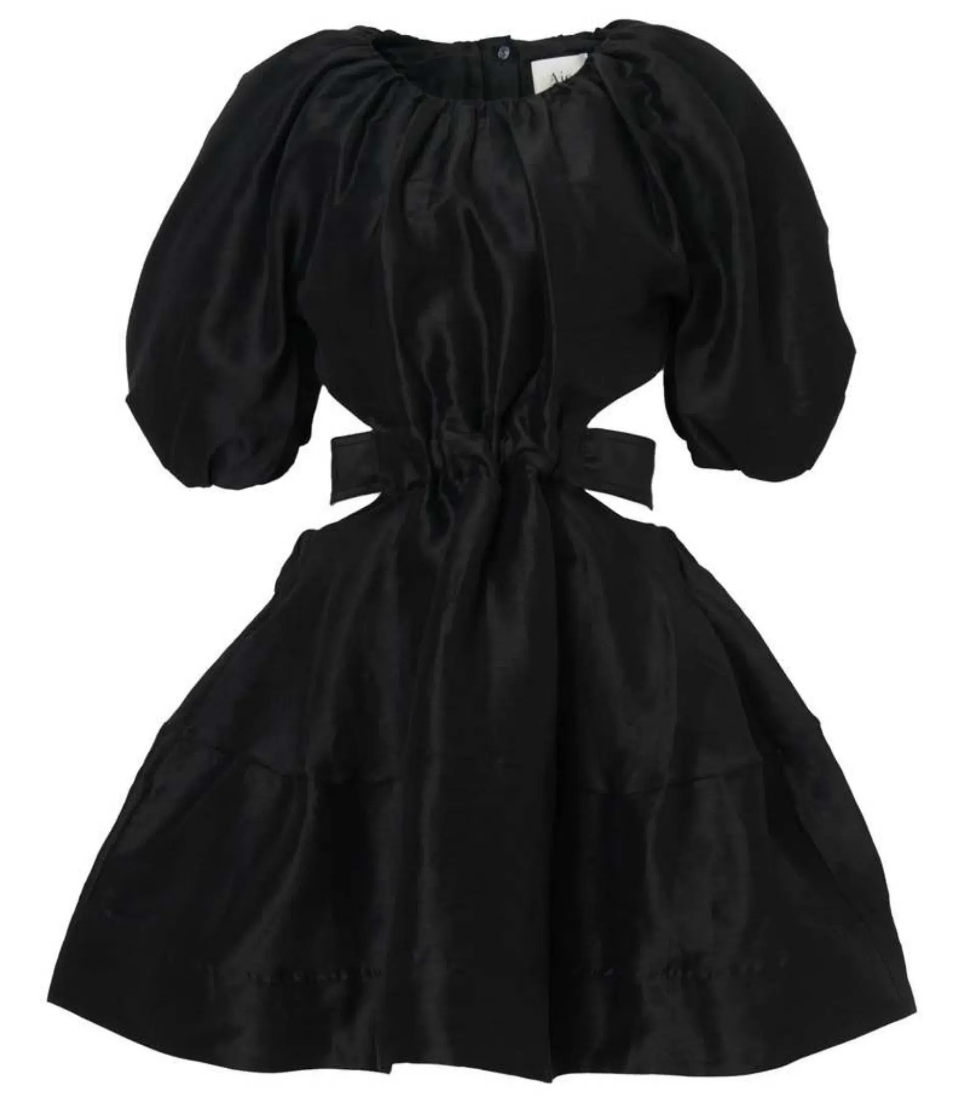 Aje Psychedelia Cut Out Mini Dress Black Size AU 10  - Image 4