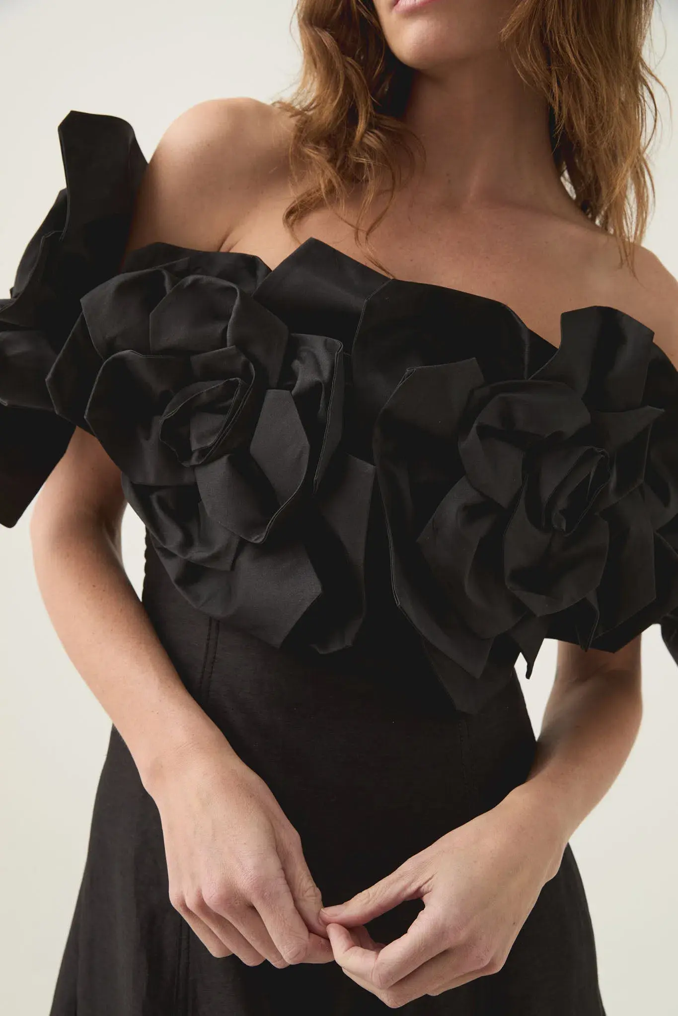 AJE Etta Midi Dress Black Size Au 12  - Image 4
