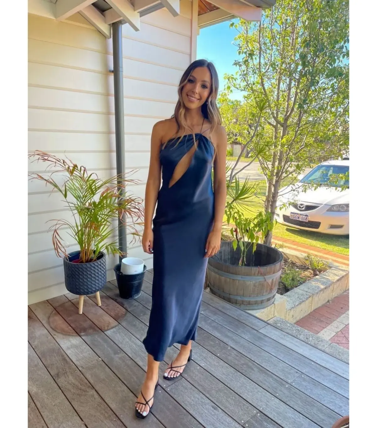 Natalie Rolt Nadine Dress in Midnight Size 0 / AU 6 - Image 3