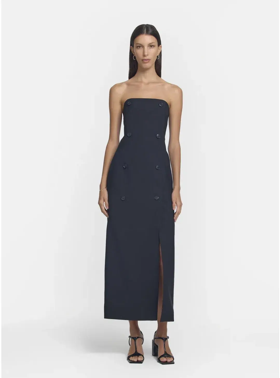 Viktoria & Woods Matrimony Strapless Dress Black Size 6 - Image 1