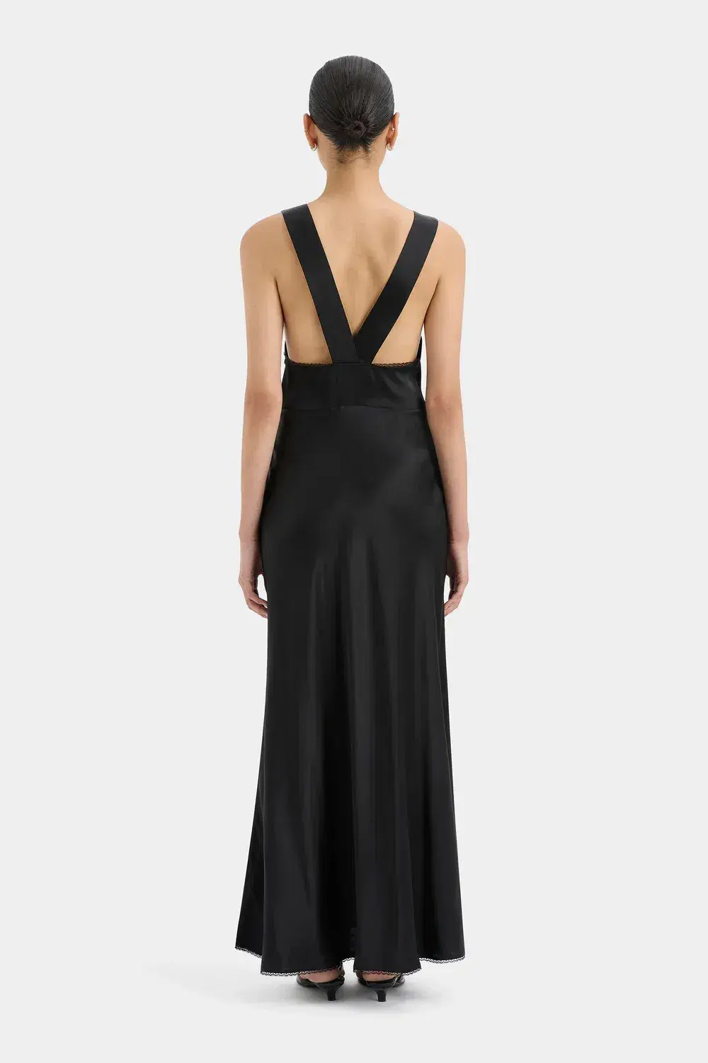 Sir The Label Aries Cut Out Dress Black Size 0 / AU 6 for rent on The Volte - main image