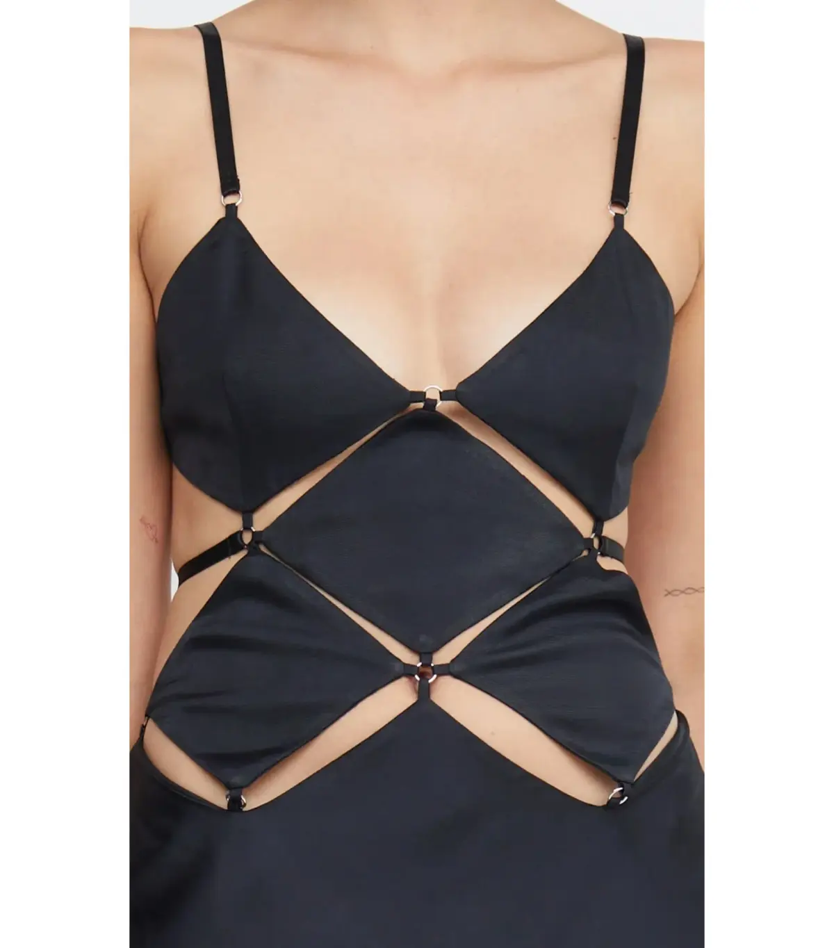 Bec & Bridge Diamond Days Dress Black Size AU 6 - Image 2