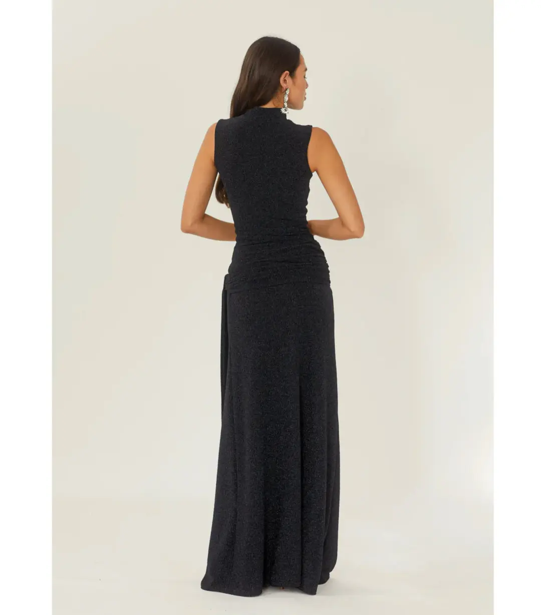 Arcina Ori Monica Dress Midnight Blue Size XS / AU 6 for rent on The Volte - main image