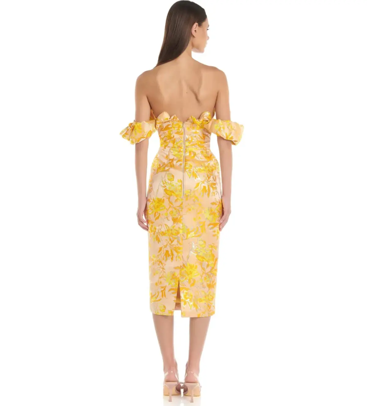 Eliya The Label Brielle Midi Dress Size AU 6 - Image 3