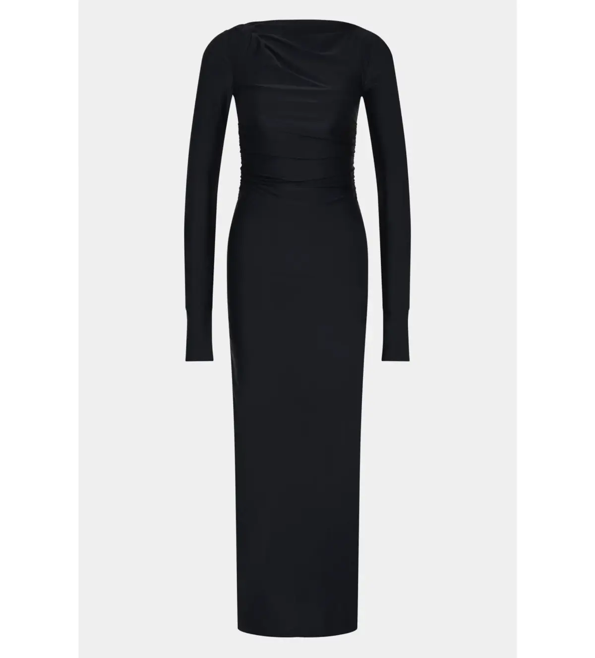 Sir the Label Elm Long Sleeve Midi Dress in Black Size 8/S - Image 5