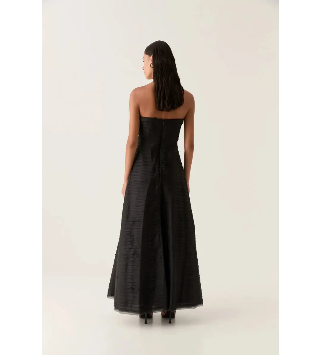 Aje Soundscape Maxi Dress in Black Size XL / AU 14  for rent on The Volte - main image