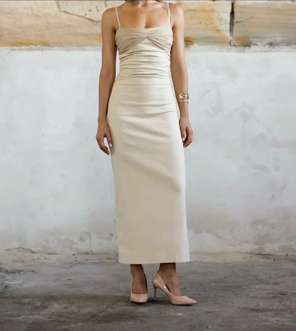 Arcina Ori Kinsey Dress in Stone Size 6/XS - Image 1