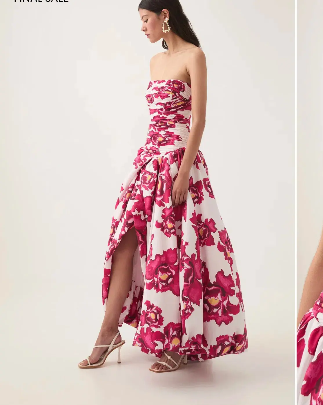 Aje Behold Maxi Dress In Boldly Blooming size 8 - Image 1