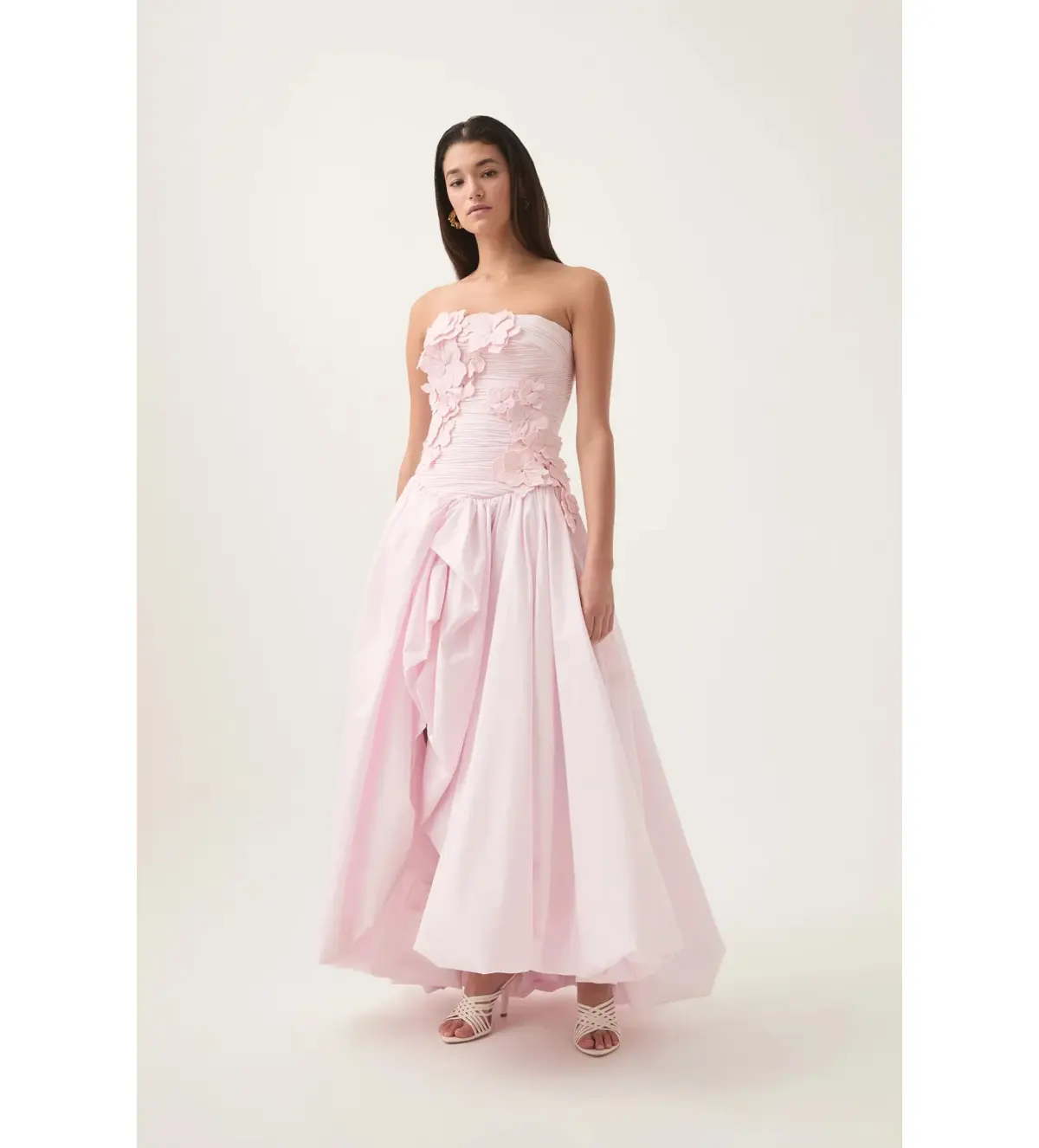Aje Splendour Flower Gown Pastel Pink Size AU 10 - Image 2