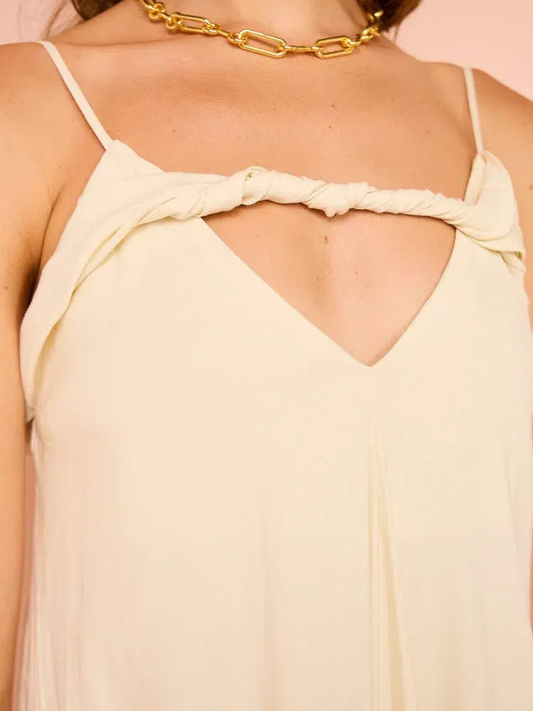 Camilla And Marc Zora Maxi Dress In Cream Size 6 - Image 3