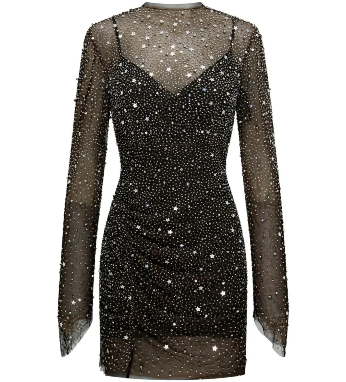 Rachel Gilbert Charley Mini Dress Black Size S/AU 8 - Image 5