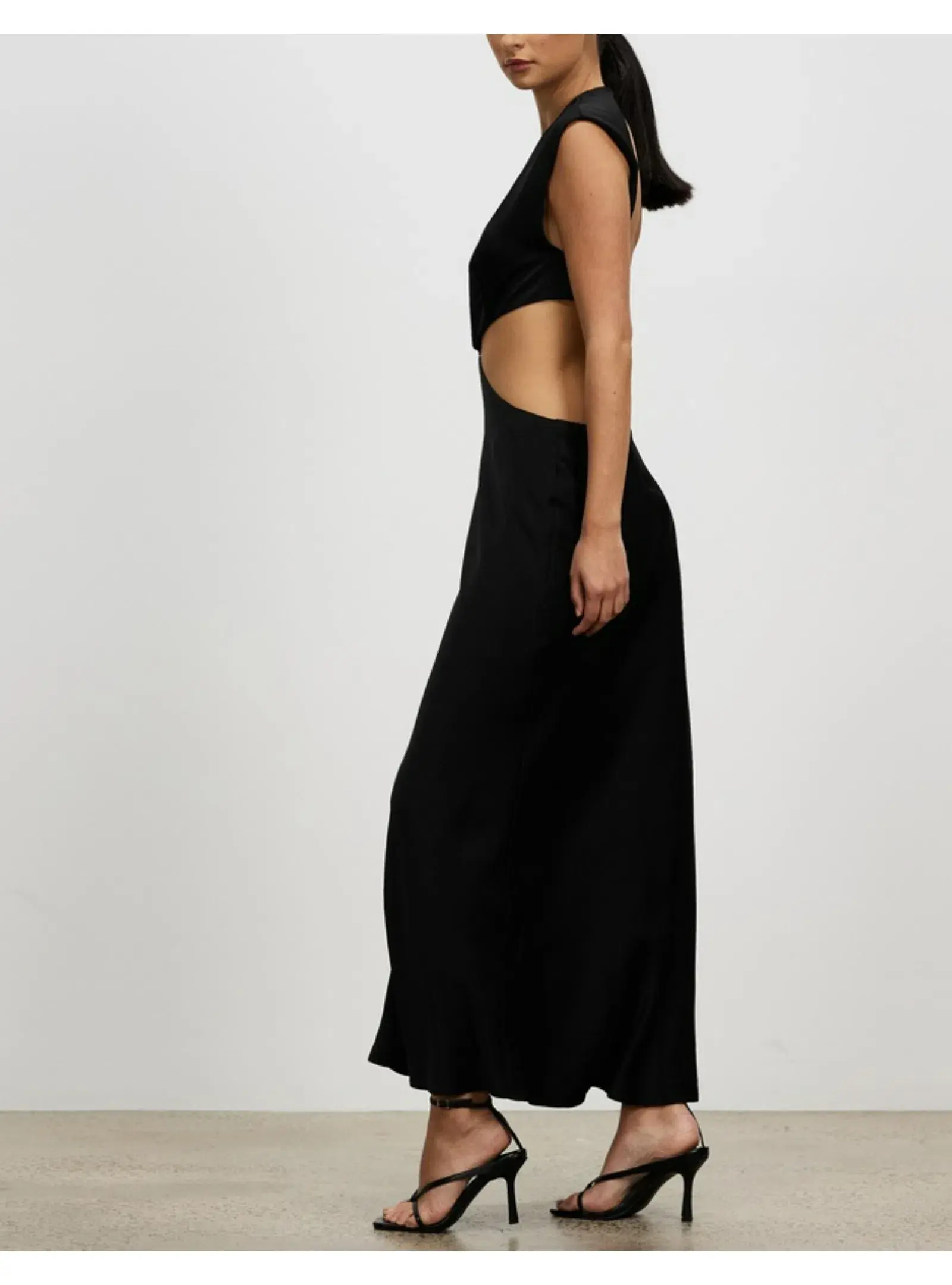 Bec & Bridge Ciao Bella Midi Dress Black Size AU 8 - Image 2