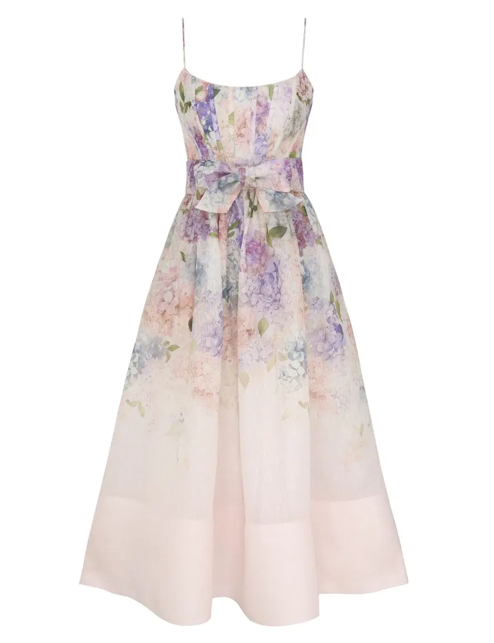 Zimmermann Dawning Corset Dress in Multi Hydrangea Size AU 10 - Image 3