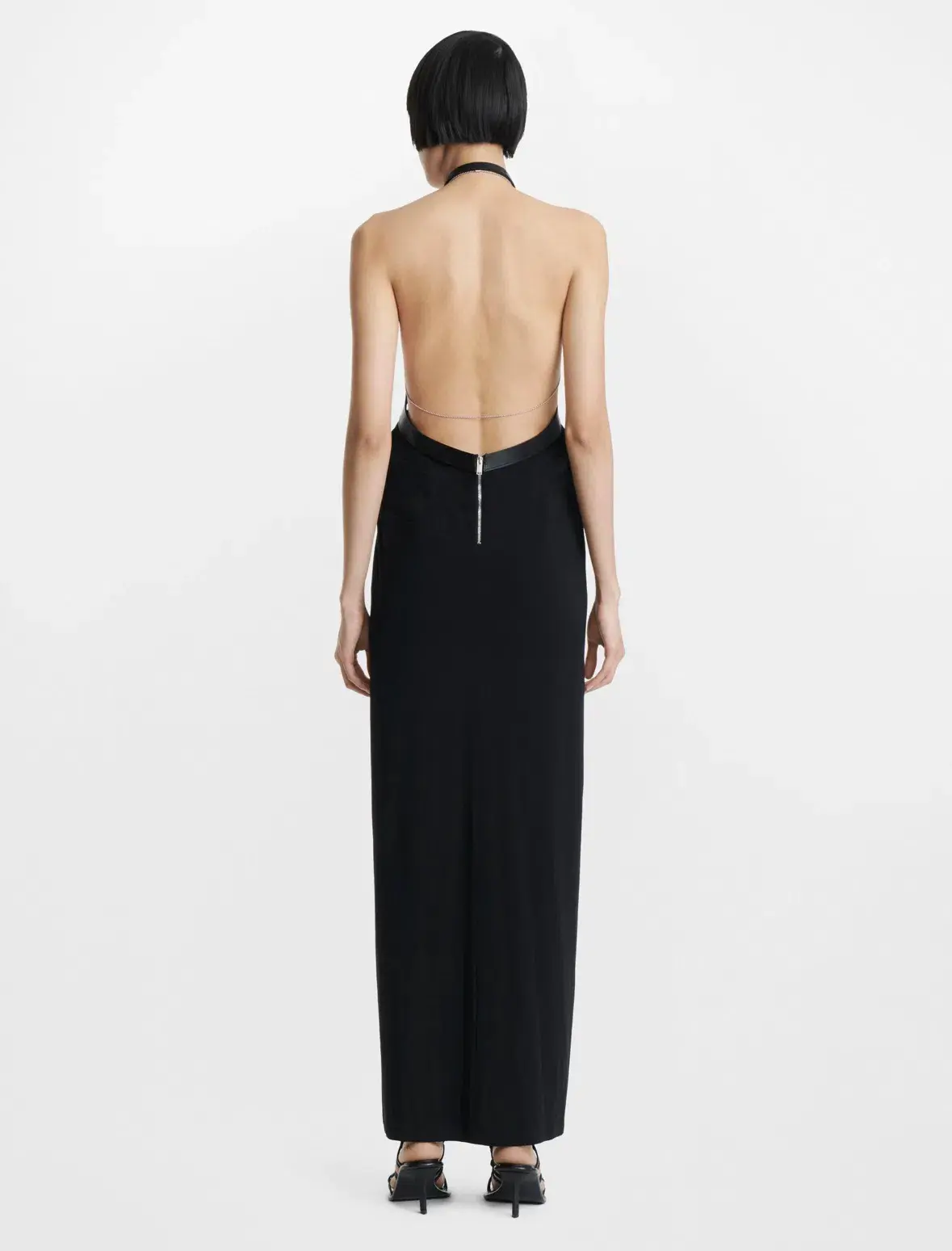 Dion Lee Leaf Arrow Dress Vachetta Size Au 8 - Image 4