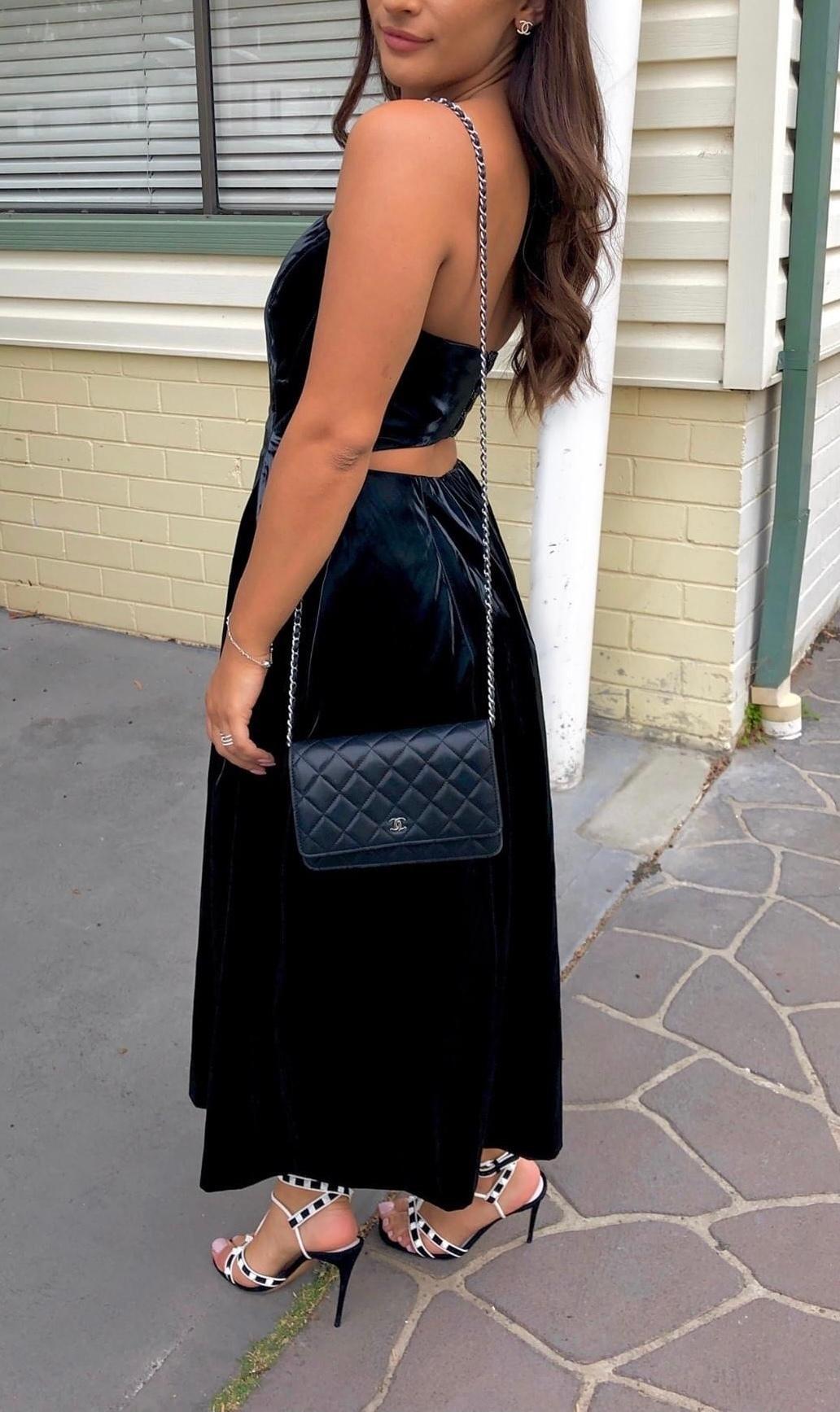 Camilla and Marc Alexie Dress Black Size 10 for rent on The Volte - main image