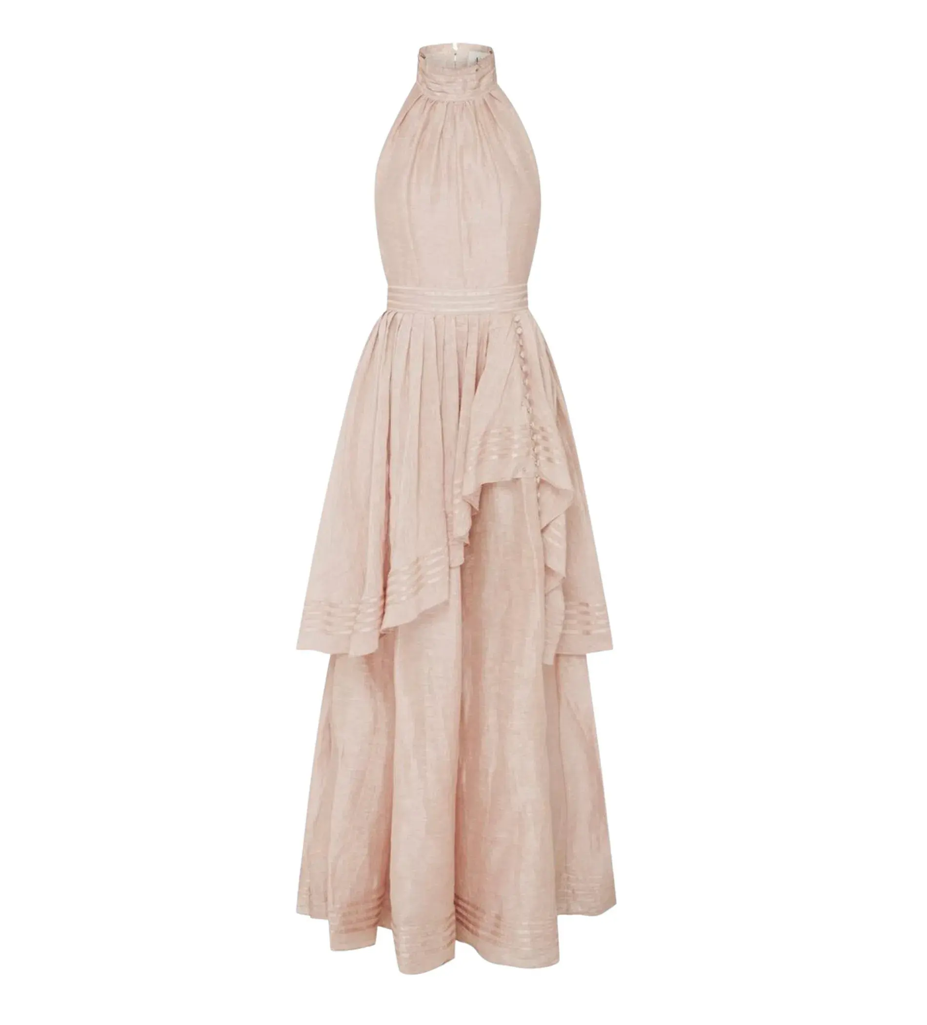 Aje Sienna Dress in Blush Size 10 - Image 4