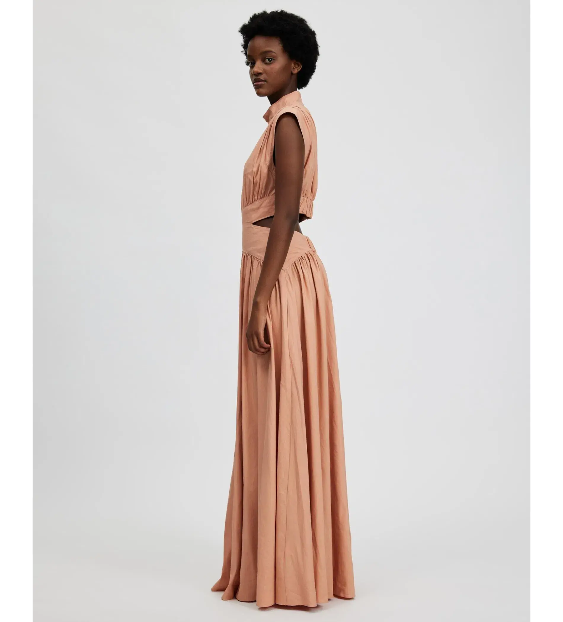 Camilla & Marc Oriela Dress in Peach Size 16 - Image 2