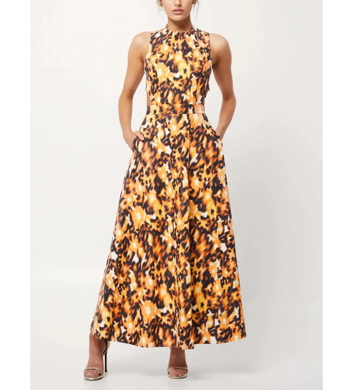 Mossman Inner Guidance Maxi Dress Print Size 16 - Image 1