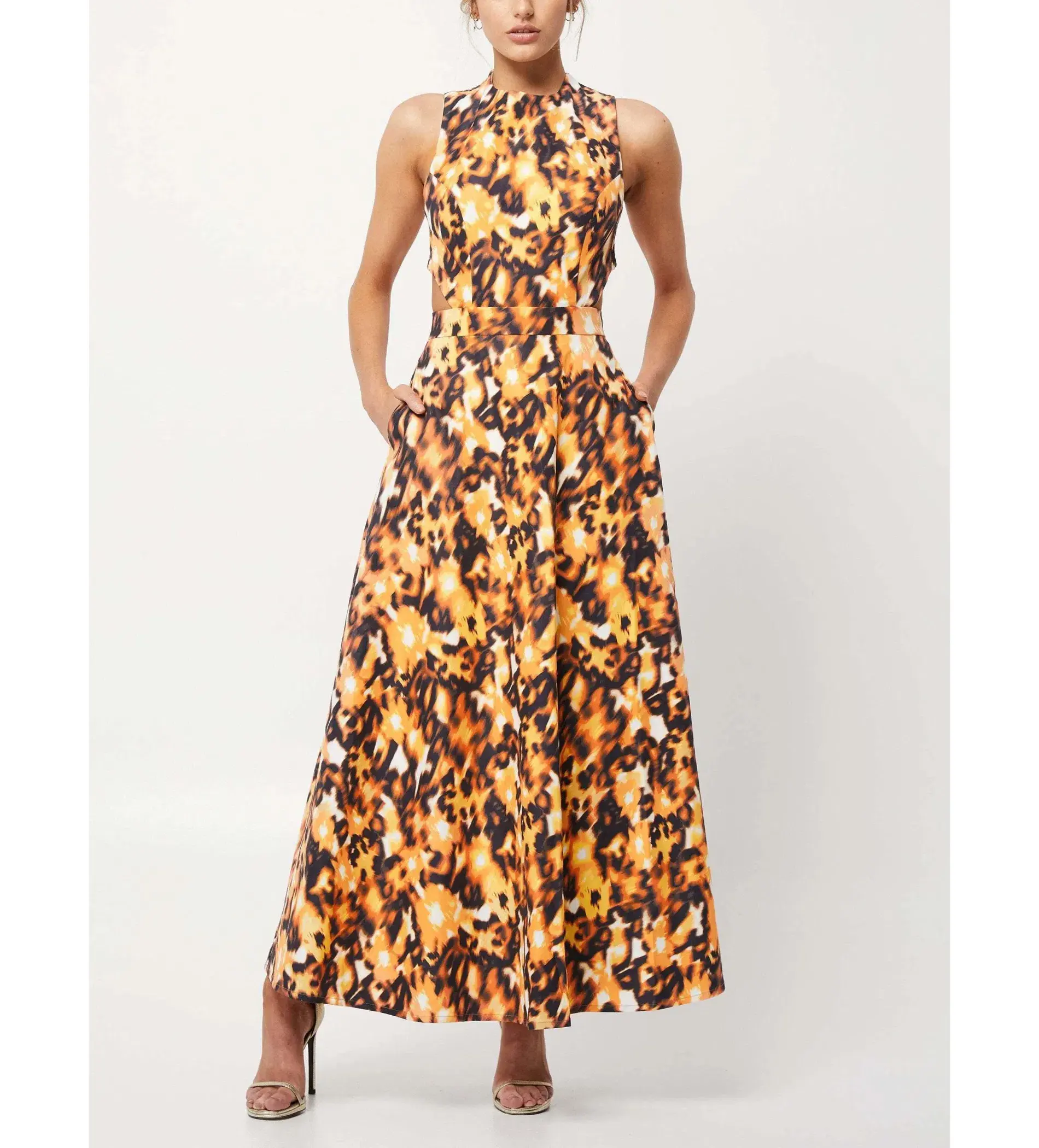 Mossman Inner Guidance Maxi Dress Print Size 16 - Image 1
