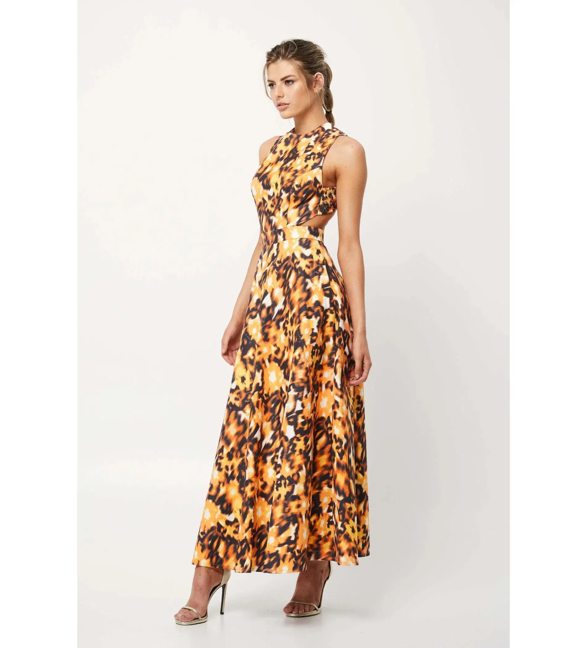 Mossman Inner Guidance Maxi Dress Print Size 16 - Image 2