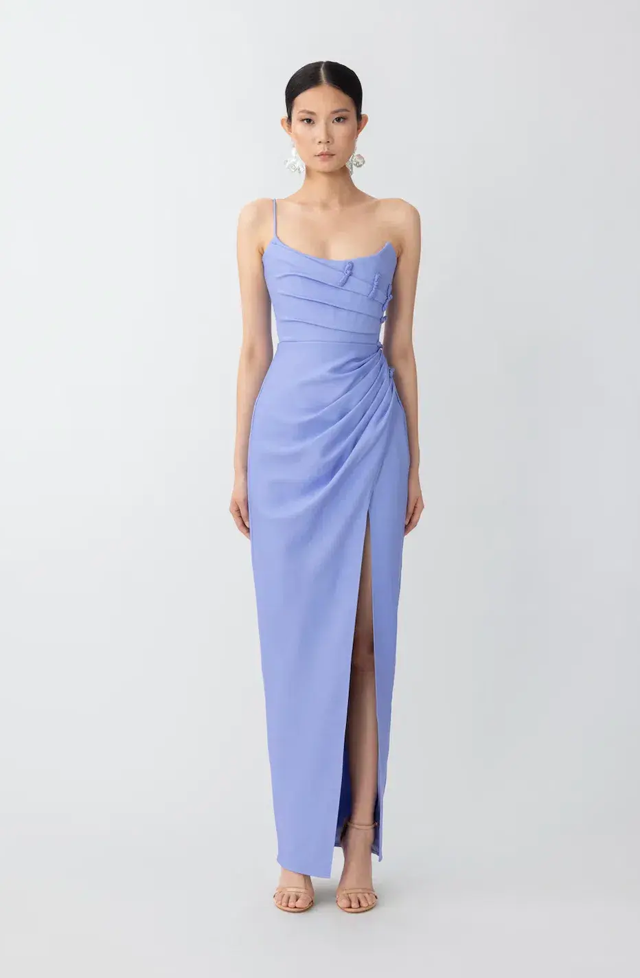 SAU LEE Bethani Dress in Blue Lavender Size 8 - Image 1