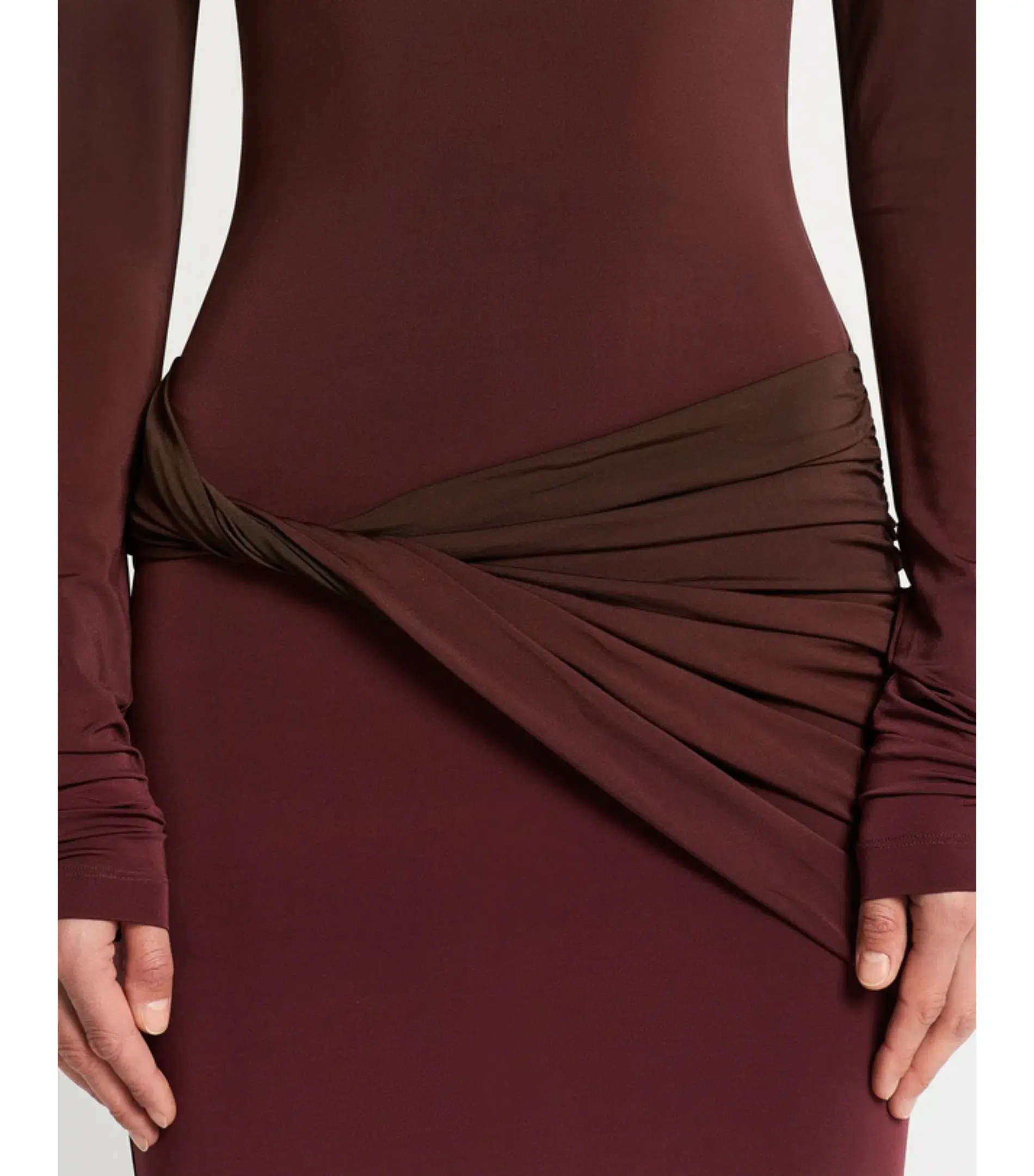 Sass & Bide Life Form Jersey Maxi Dress Ombre Cherry Size S / AU 8 - Image 2