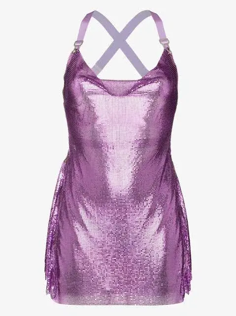 Poster Girl Calypso Dress Purple Size S/Au 8 - Image 3