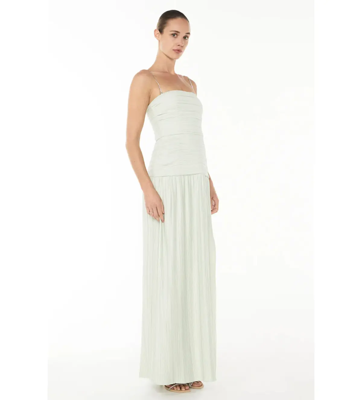 Manning Cartell Royal Debut Dress Sage Size 8 - Image 2