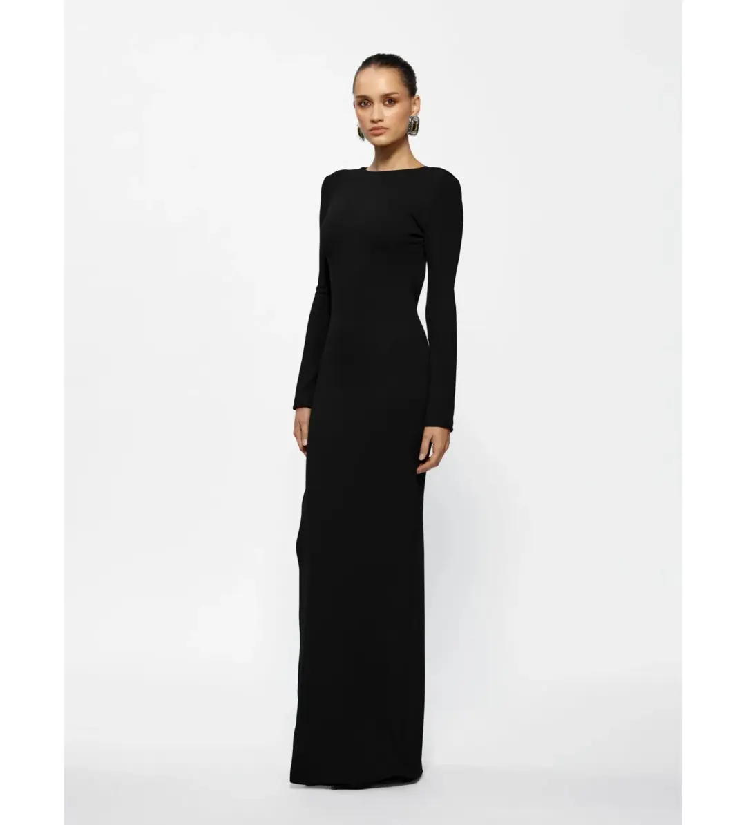 Effie Kats Indie Gown in Black Size M / AU 10  for rent on The Volte - main image