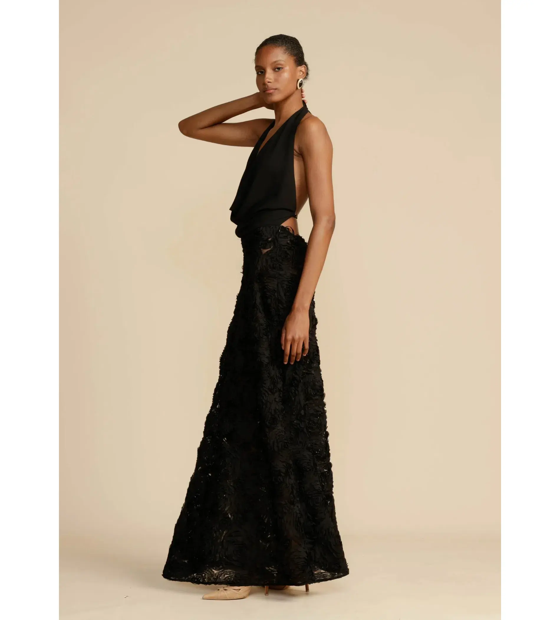 Arcina Ori Adriana Maxi Dress Black Size XS/AU 6 - Image 2