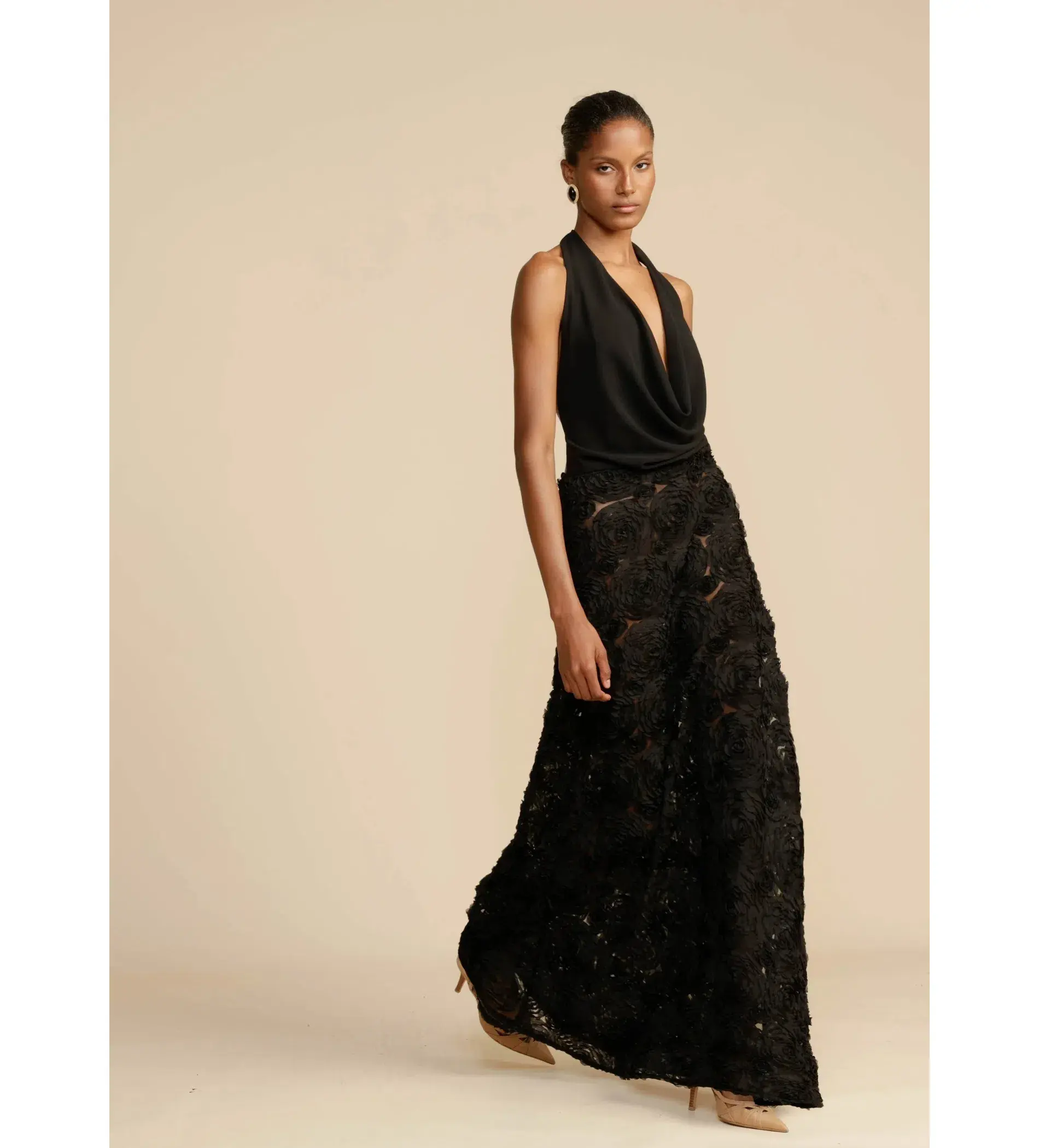 Arcina Ori Adriana Maxi Dress Black Size XS/AU 6 - Image 3
