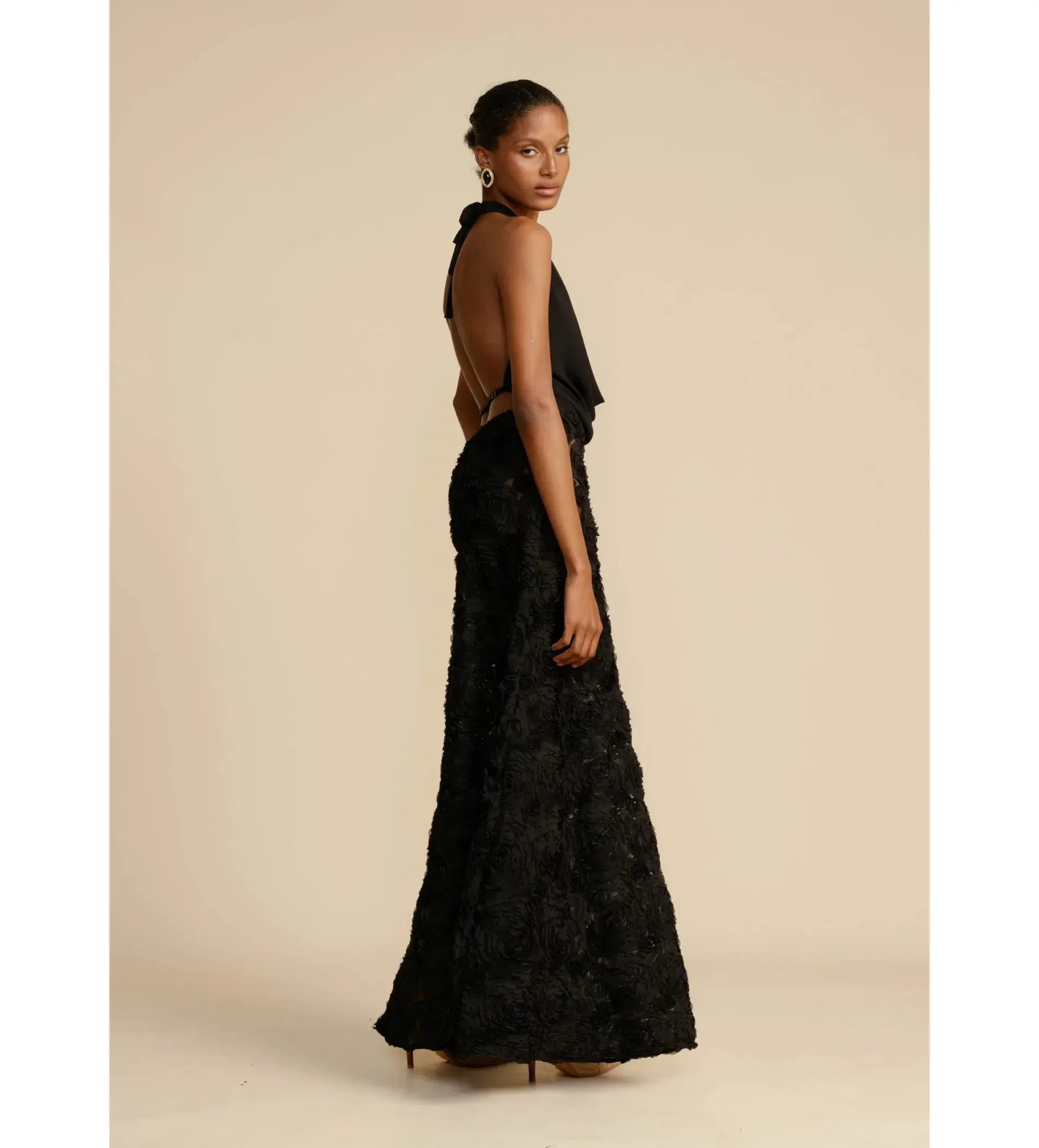 Arcina Ori Adriana Maxi Dress Black Size XS/AU 6 - Image 5