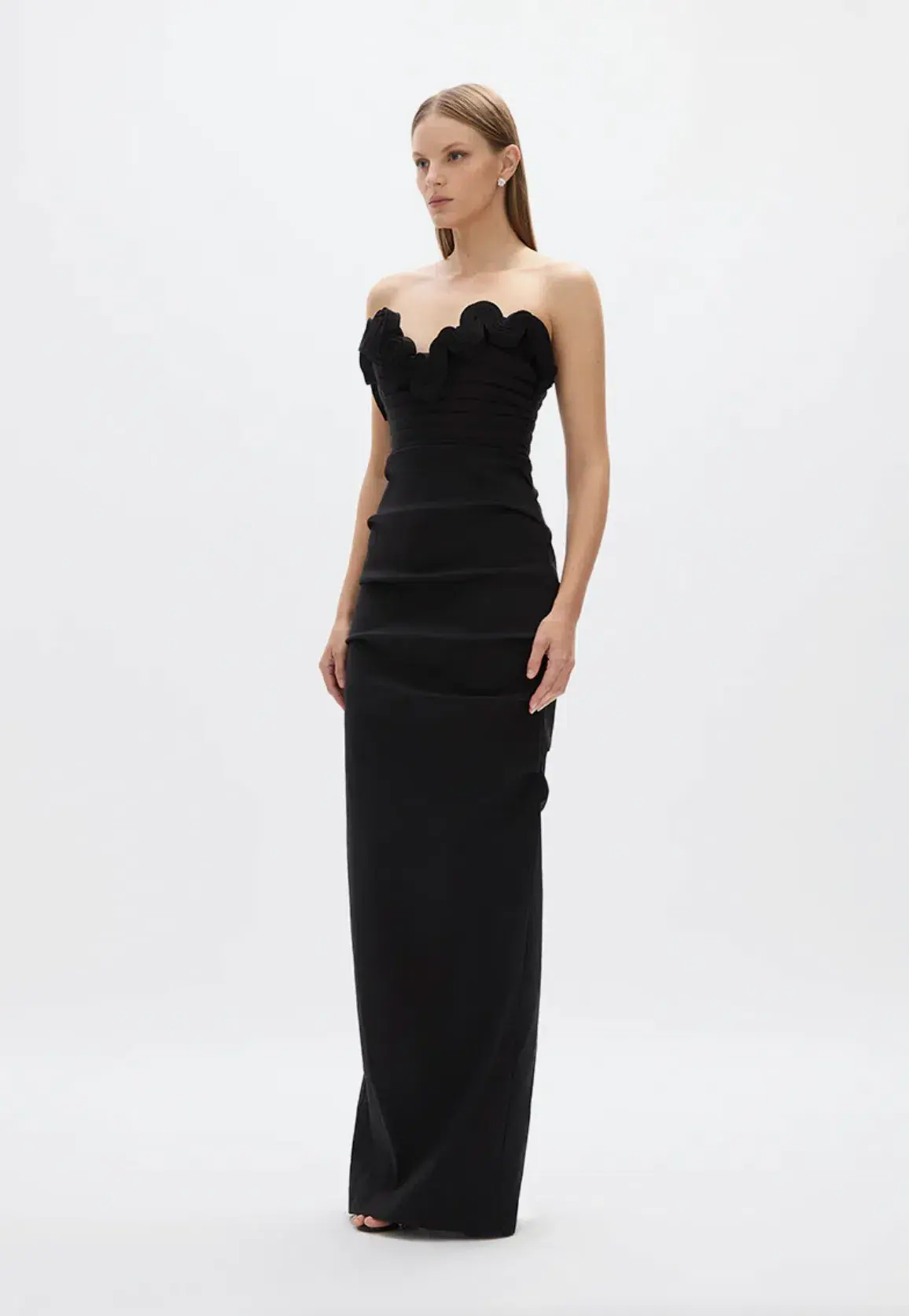 Rachel Gilbert Ren Gown Dress Black Size 1 / AU 8 - Image 3