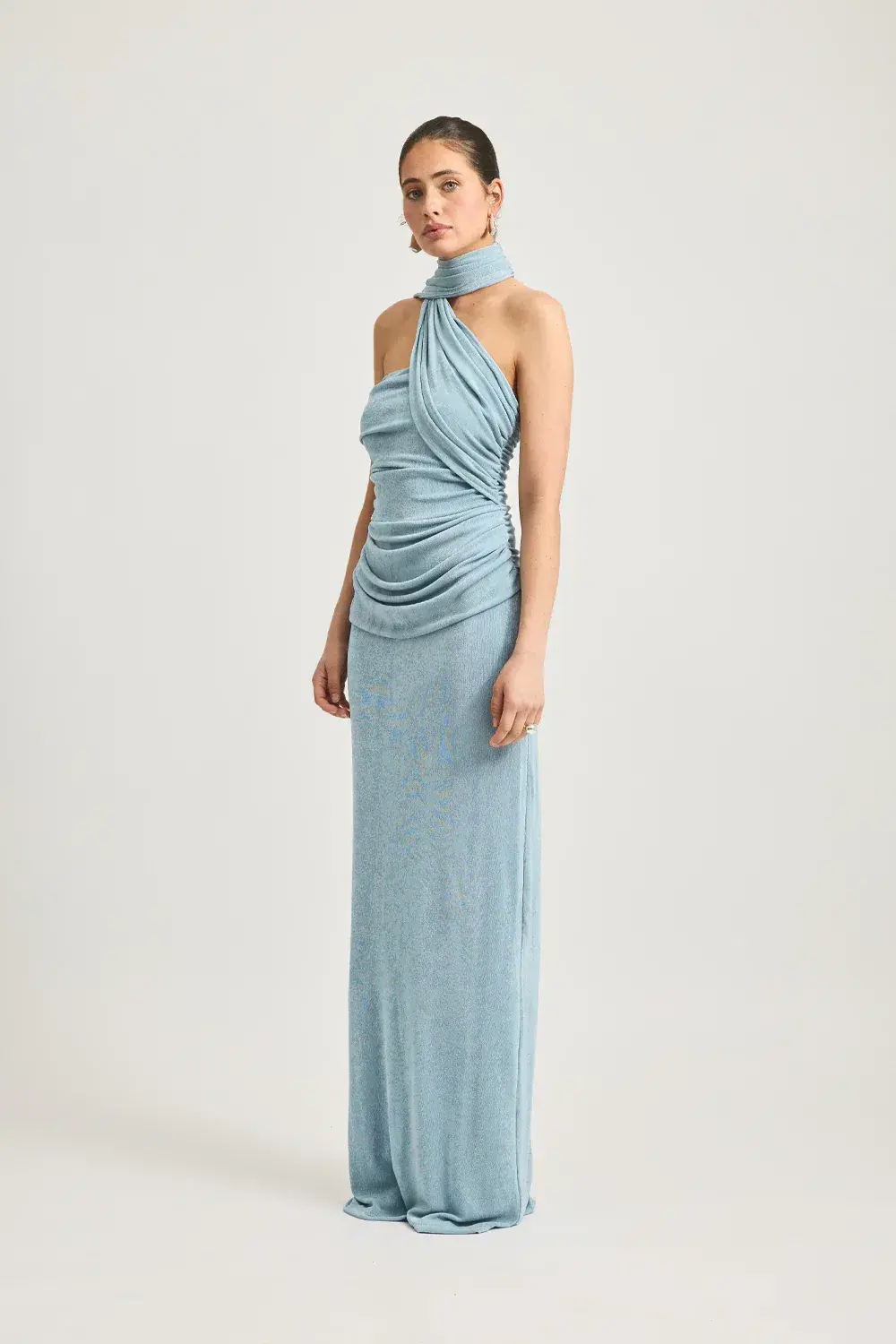 Tojha Iesha Maxi Dress in Powder Blue Size 10 - Image 4