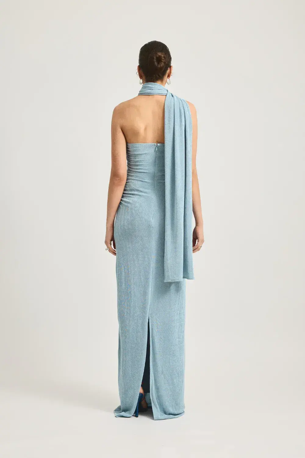 Tojha Iesha Maxi Dress in Powder Blue Size 10 - Image 3