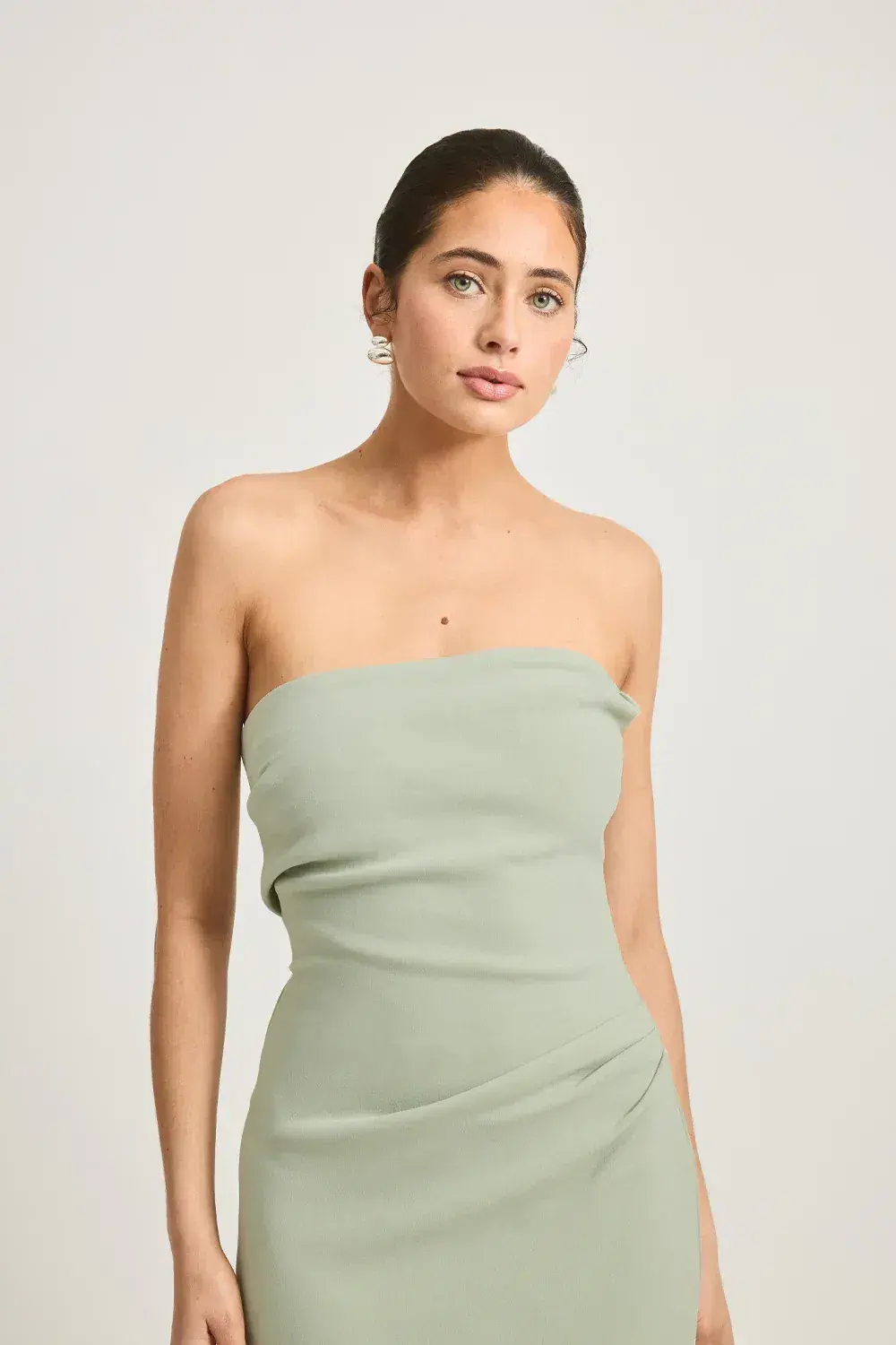 Tojha Desiree Dress Sage Size 10 - Image 4
