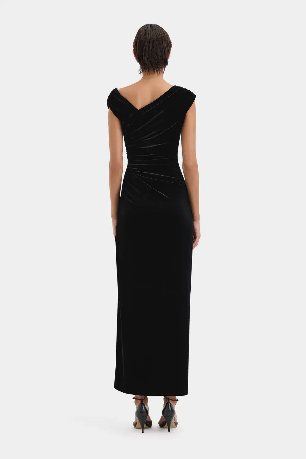 Sir the Label Ettore Gown Black Size 3/Au 12 - Image 2