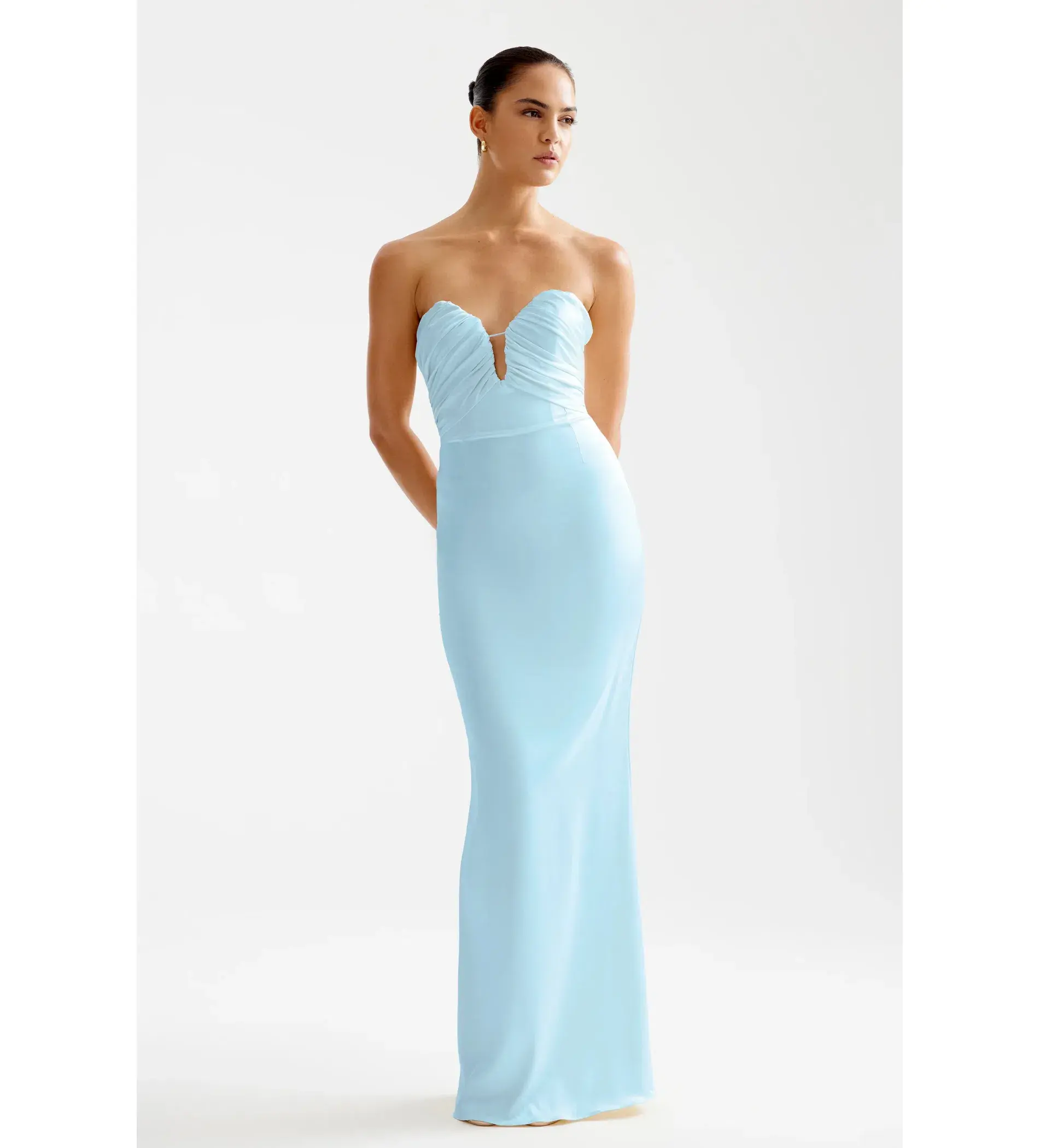 Lexi Magnolia Maxi Dress In Glacier Size 12  - Image 1