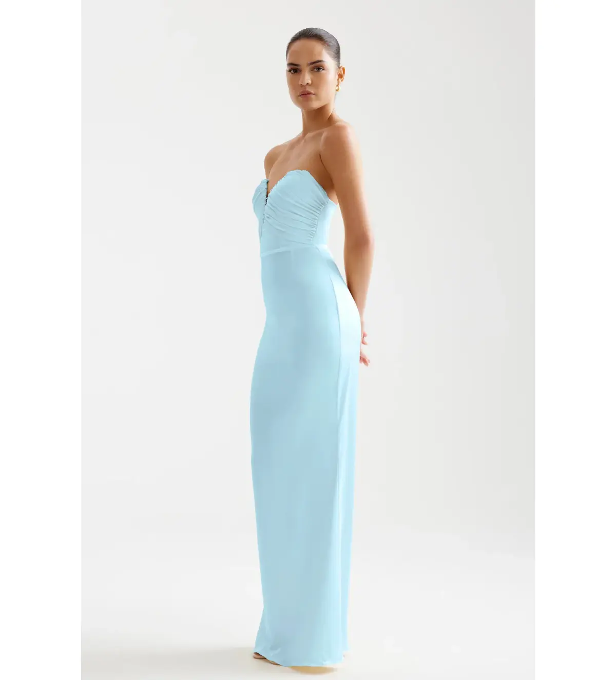 Lexi Magnolia Maxi Dress In Glacier Size 12  - Image 3