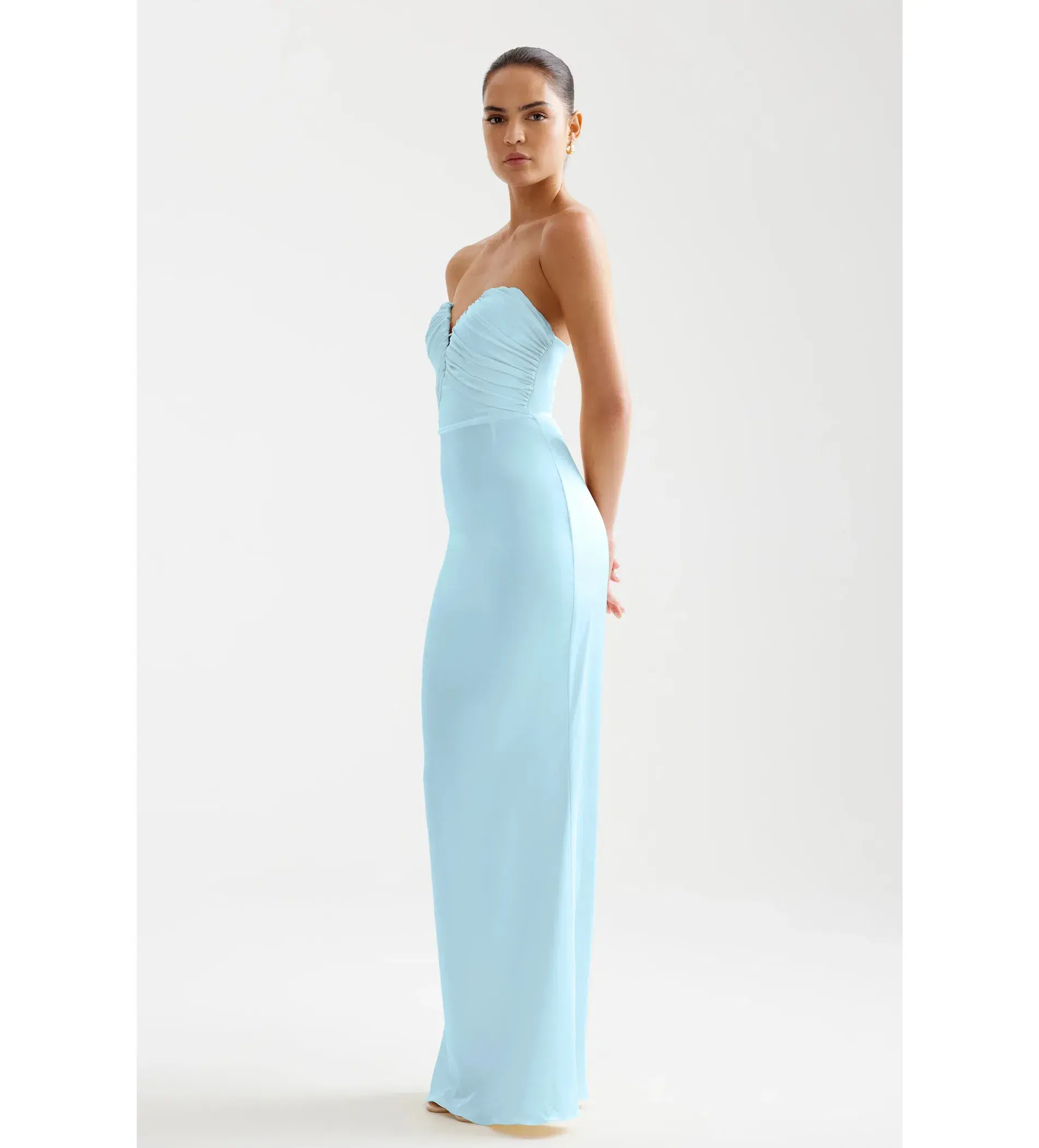 Lexi Magnolia Maxi Dress In Glacier Size 12  - Image 3