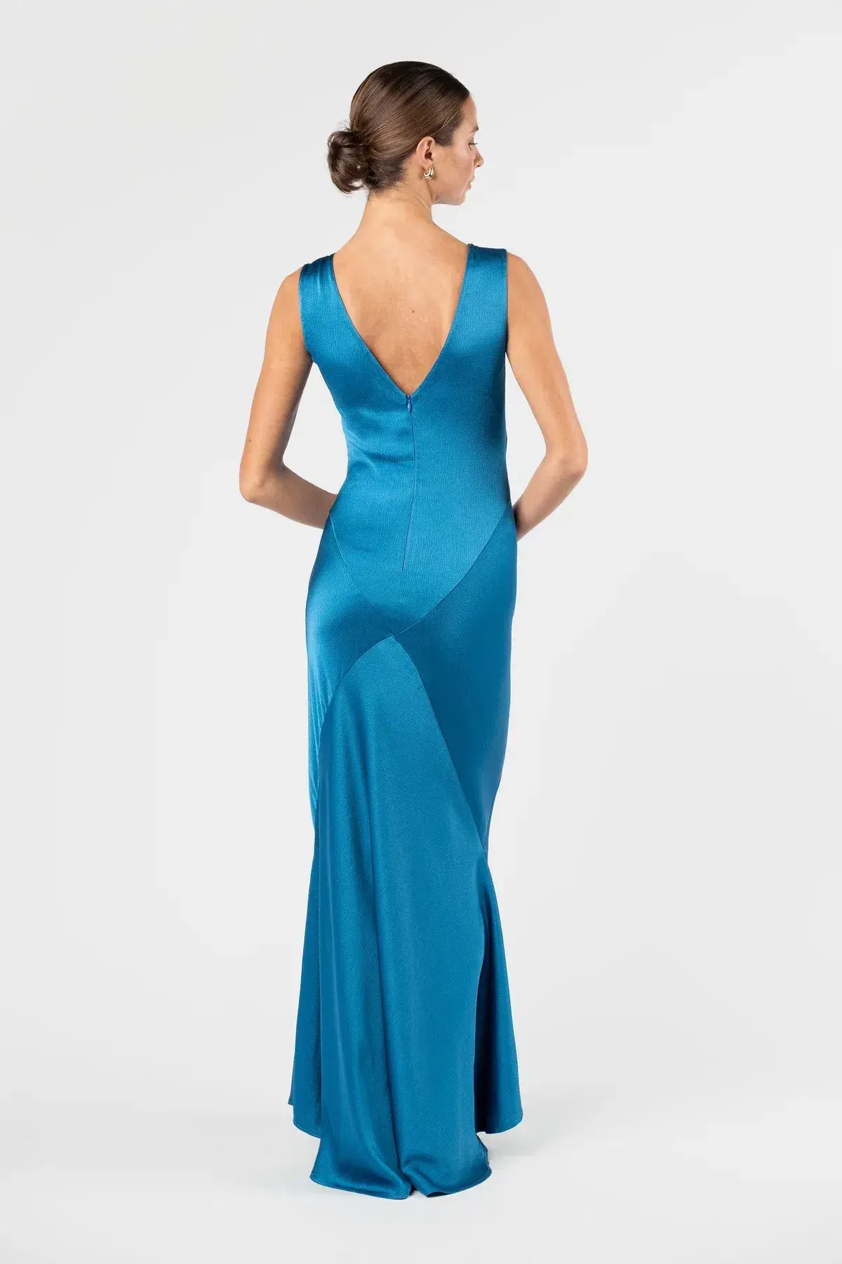One Fell Swoop Monica Maxi Dress Blue Size 14 - Image 3