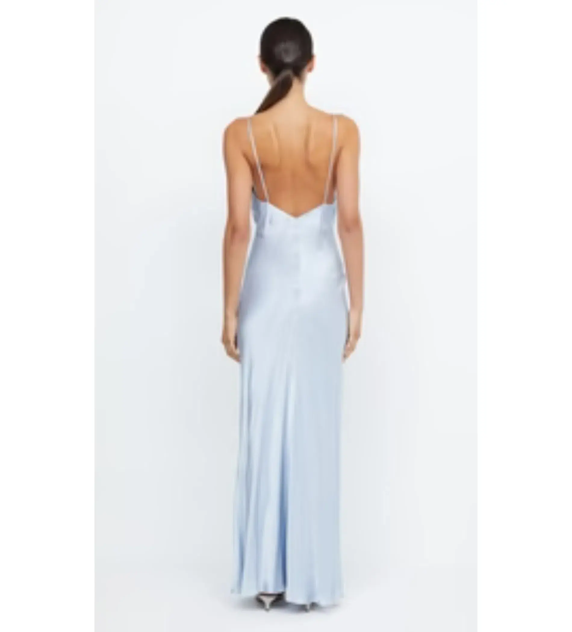 Bec and Bridge Moon Dance V Maxi in Dusty Blue Size AU 8 - Image 5