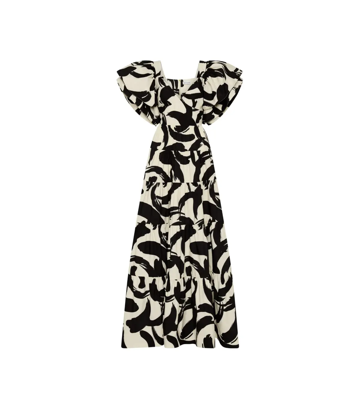 Rebecca Vallance Pompidou Maxi Dress Print Size 6 - Image 4