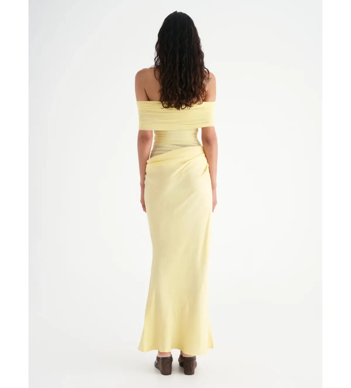 Benni Nico Maxi Dress Butter Size AU 6 - Image 3
