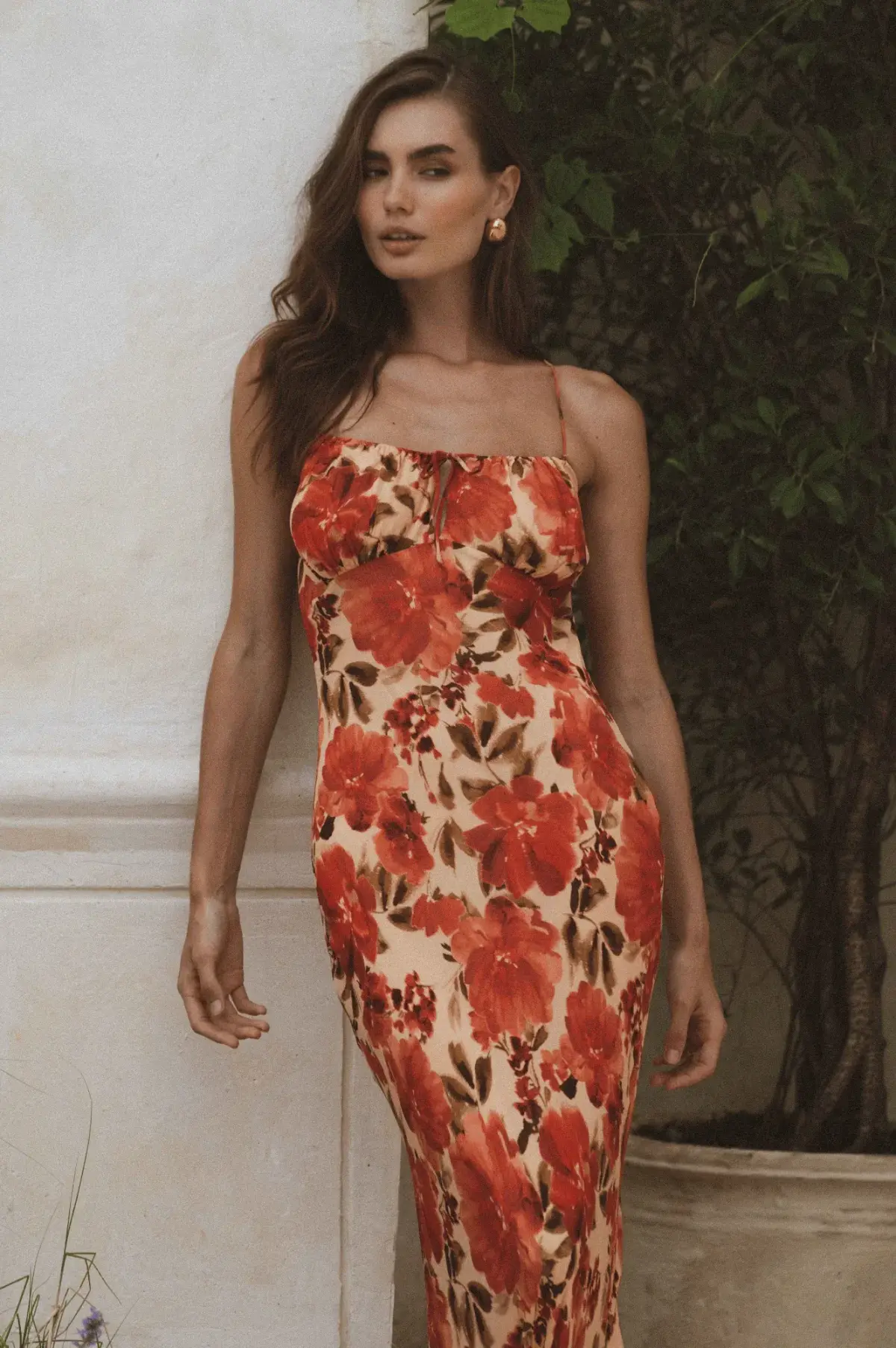 Isabelle Quinn Marta Maxi Dress in Camellia Floral Print Size AU 10 - Image 3